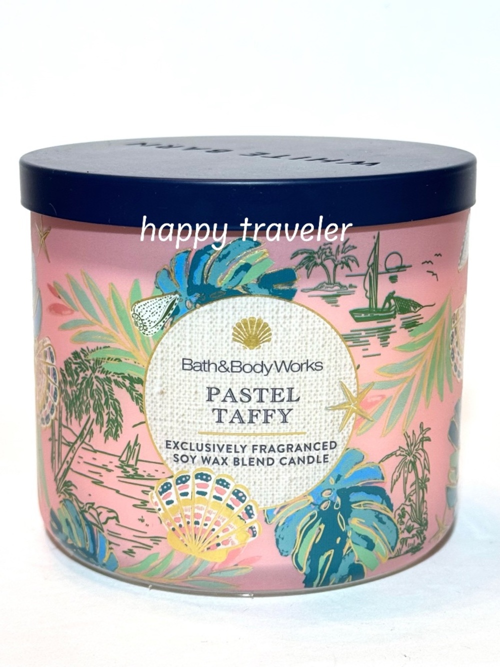 PASTEL TAFFY 3 Wick Candle